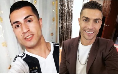 Cristiano Ronaldo má dvojníka (téměř) k nerozeznání. 25letý Iráčan získal pozornost médií díky svému vzezření