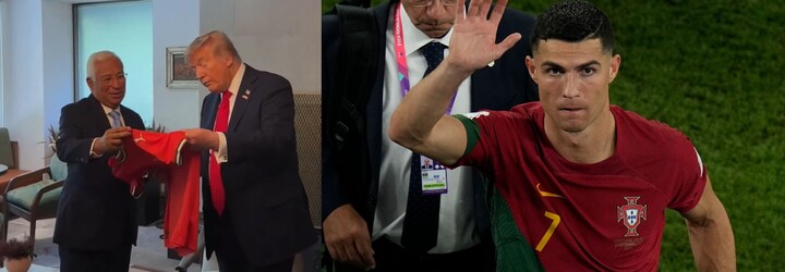 Cristiano Ronaldo poslal Trumpovi podpísaný dres. Pod autogramom mu zanechal stručný, no silný odkaz