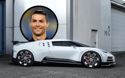 Cristiano Ronaldo si kúpil 8-miliónové Bugatti, ktoré vznikne len v 10 kusoch