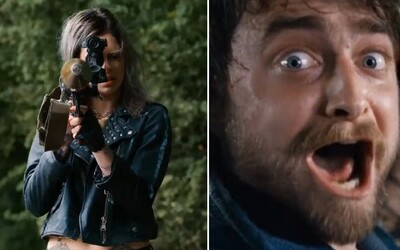 Daniel Radcliffe utíká před chladnokrevnou vražedkyní s raketometem v rukách. Guns Akimbo bude šíleným akčním filmem