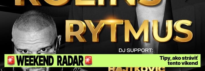 Dara Rolins vystúpi s Rytmusom na Wakelakeu a letné prázdniny uzavrie Uprising. Čo robiť cez víkend v Bratislave? (WEEKEND RADAR)