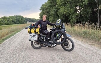 David dojel na motorce z Česka do Mongolska. „Lidi tam vlastně nic nemají, ale váží si toho víc než my“