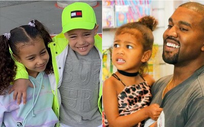 Dcera Kanyeho Westa má 7letého ctitele, který jí kupuje luxusní značkové dárky za peníze z rapu