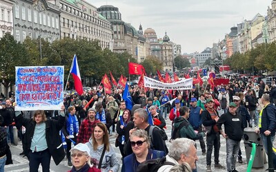 Demonstrace v Praze: Odbory chtějí lepší životní podmínky (Aktualizováno)