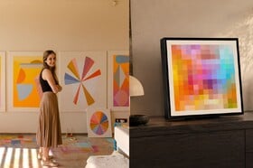 Dielo slovenskej umelkyne Dominiky Žákovej môžeš mať doma aj ty. K reproduktoru Samsung Music Frame ho dostaneš ako darček