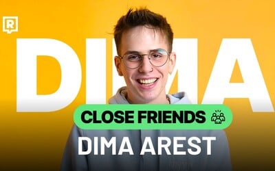 Dima Arrest: Coming out jsem měl ve 14 letech. Co mu dala Amerika a co mu vadí na Česku? (CLOSE FRIENDS)