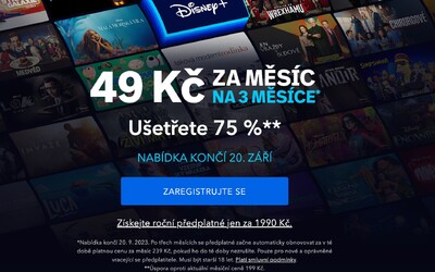 Disney+ je v Česku za hubičku. Předplatit si ho můžeš za 49 korun. V čem je háček? 