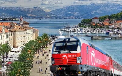 Do Chorvátska sa Slováci môžu tento rok znovu odviezť vlakom. ZSSK oznámila, koľko si vypýta za najlacnejšie lístky
