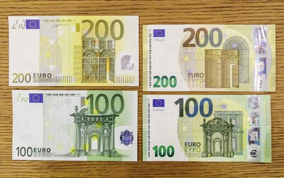 Do obehu vošli novučičké bankovky v hodnote 100 € a 200 €. Ako vyzerajú?