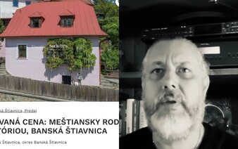 Dom Oskara Rózsu je na predaj za 490-tisíc eur. Ponúkal ho aj výrazne drahšie, pre nezáujem cenu znížil