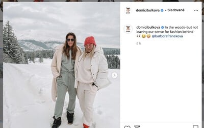 Dominika Cibulková opäť porušuje opatrenia, na Instagram pridala fotku s kamarátkou bez rúška