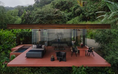 Dovolenkové vily z Kostariky od českej architektky, ktoré ti vyrazia dych vďaka minimalistickému dizajnu v divokej džungli   