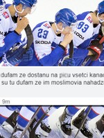 „Dúfam, že dostanú na pi*u všetci Kanaďania, čo boli v Košiciach.“ Po vypískaní hymny si Slováci išli vybiť zlosť aj na Facebook