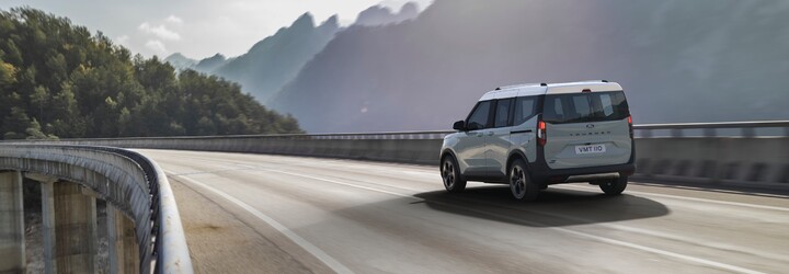 E-Tourneo Courier je nový 5-miestny multifunkčný Ford s výrazným dizajnom inšpirovaným vozidlami SUV