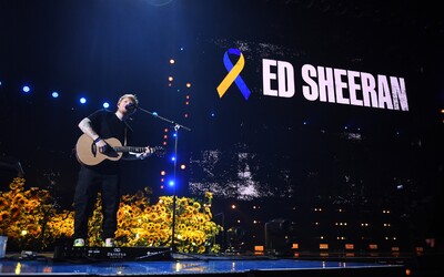 Ed Sheeran, Camila Cabello nebo Emeli Sande vystoupili pro Ukrajinu. Koncert vynesl miliony