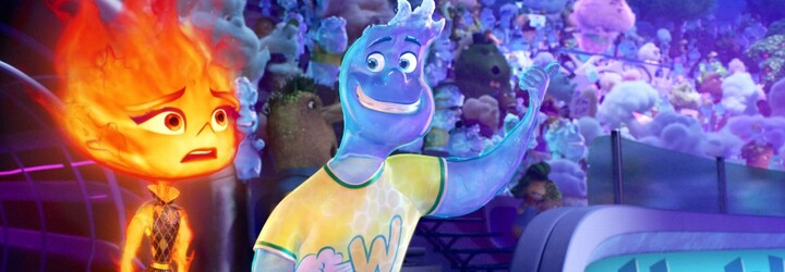 Elemental: Mezi živly od Pixaru je ambiciózní, ale pro dětského diváka náročný film. V kině ho udrží výborná animace a dialogy