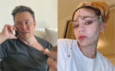 Elon Musk a Grimes chtěli svou dceru pojmenovat „?“