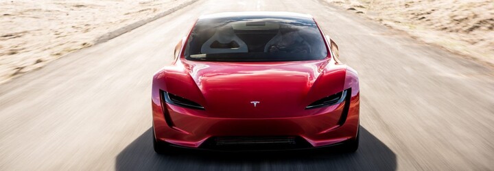 Elon Musk potvrdil, že Roadster s raketovými tryskami zrýchli z 0 na 100 km/h za približne 1,1 sekundy