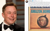 Elon Musk trolluje Jeffa Bezosa, lebo je až druhým najbohatším mužom na svete