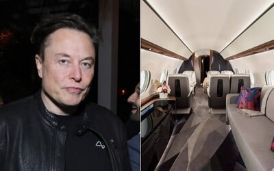 Elon Musk zaplatil 78 milionů dolarů za nový soukromý letoun. Je plný luxusu, má 5 místností a ručně vyrobená sedadla