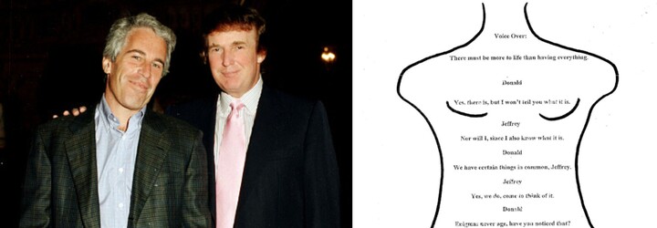 Epsteinova narodeninová kniha rozvírila americkú politiku: Pod kresbou nahého tela je podpis „Donald“, Trump sa bráni
