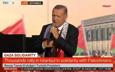 Erdogan označil Izrael za okupanta. Tiež tvrdil, že Hamas nie je teroristická organizácia