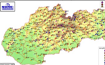 Extrémne teplotné rozdiely na Slovensku: Na jednom mieste sa za deň oteplilo až o 27 stupňov Celzia, varuje SHMÚ
