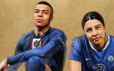 FIFA 23: EA Sports odhalily novou obálku, jsou na ní Sam Kerr a Kylian Mbappé