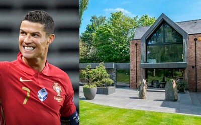 FOTO: Cristiano Ronaldo prodává svou vilu v Portugalsku za 147 milionů korun. Má krytý bazén a tenisový kurt