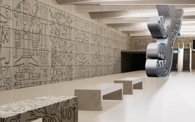 FOTO: Dinosaurus i mytické obložení v metru. Koukni, jak by měla vypadat stanice na lince D