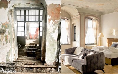 FOTO: Manželia v Trnave vybudovali apartmány v renesančnej 400-ročnej budove. Na stenách našli skrytý „poklad“