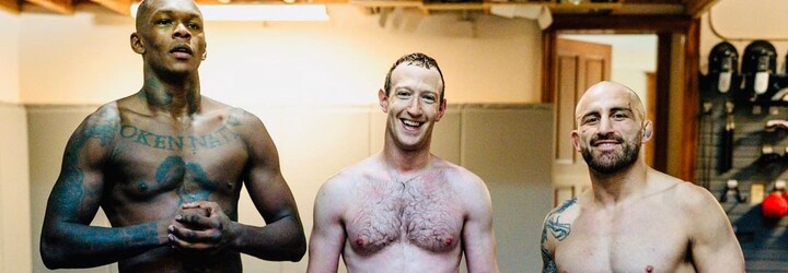 FOTO: Mark Zuckerberg zverejnil fotku vyrysovaného tela vedľa UFC šampiónov. Súboj miliardárov s Elonom Muskom berie vážne