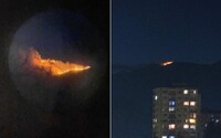FOTO: Na hrebeni Malej Fatry horí. Požiar má rozlohu 3 futbalových ihrísk