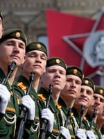FOTO: Nácvik prehliadky ruskej armády v Moskve