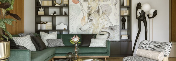 FOTO: Pozri si elegantný byt z Poľska so ženským rukopisom. Nadchne ťa príjemnou atmosférou