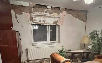 FOTO: Takéto škody narobilo zemetrasenie na východnom Slovensku. Ľuďom praskali steny, padali skrine aj kusy nábytku