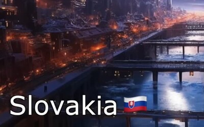 FOTO: Takto bude vyzerať Slovensko v roku 3000, tvrdí umelá inteligencia. Vízia našej budúcnosti pripomína Mordor
