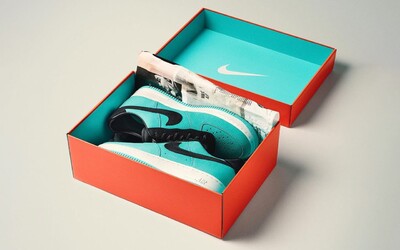 FOTO: Takto vyzerajú Nike Air Force 1 v edícii Tiffany & Co. v obrátenom farebnom vyhotovení   