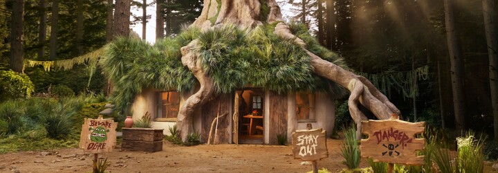 FOTO: Ubytuj se ve Shrekově chajdě uprostřed bažin! Nově ji najdeš na Airbnb
