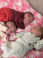 FOTO: V Košiciach sa narodili jednovaječné trojičky. Šanca na takýto „zázrak“ je jedna ku 100 miliónom