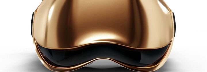 FOTO: Vznikly Apple Vision Pro z 18karátového zlata, půjde o limitovanou edici