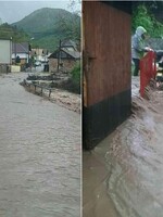 FOTO: Záplavy sužujú čoraz väčšiu časť Slovenska, SHMÚ hlási povodňové výstrahy v mnohých okresoch