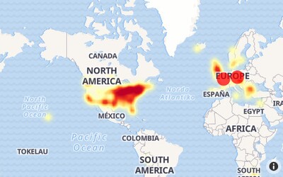 Facebook má celosvětový výpadek