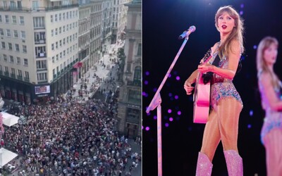 Fanúšikovia Taylor Swift sa napriek zrušeným koncertom pre teroristické hrozby stretli v centre Viedne. Spievajú hity speváčky