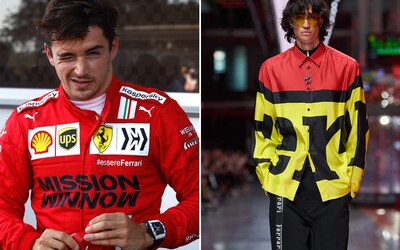 Ferrari má za sebou debutovou módní přehlídku. Návrhům dominovaly nápisy, červená barva a volné střihy 