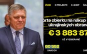Fico označil vyzbierané milióny v zbierke pre Ukrajinu ako „prd do Stromovky“. Tvrdí, že sa tým nič nezmení 