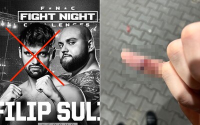 Fiki Sulík nakoniec zrušil boxerský zápas. Takmer si odrezal prst katanou a musí ísť na operáciu