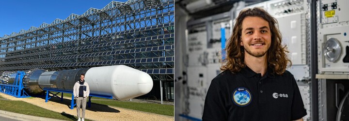 Filip vyvíjí technologie pro vesmírné mise i pro CERN. „Potkat astronauty v kantýně je prostě flex“