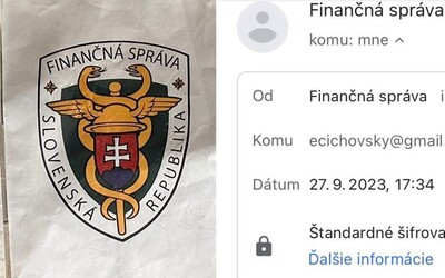 Finančná správa posiela varovanie Slovákom, nikto ti nechce vrátiť 319 €. Keď ti príde tento e-mail, na nič neklikaj