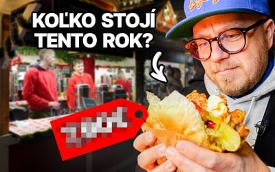 Foodbloger Čoje sa vybral na bratislavské vianočné trhy. Aké sú tohtoročné ceny cigánskej a punču?